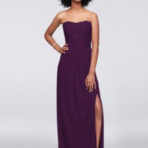 Plum bridesmaid dress - Picture 6 of 7